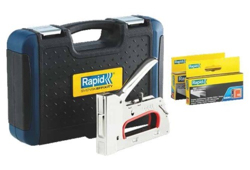 Rapid Zszywacz Ręczny Stalowy R353 W Walizce + Zszywki 5000Szt. L-R5001380 4051661032202