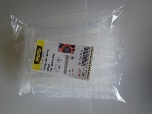 Mc Fix Tuleja Siatkowa Plastikowa Do Żywic 16*130Mm 20Szt MF-299-1613 5902134249452