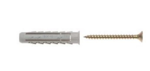Mc Fix Dybel Czterodzielny Łeb Z Nacięciem Krzyżowym Bxn 6/40Mm MF-211-0640 5905458022619