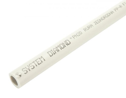 Diamond Rura Pp-R Jednorodna 4M, Pn20, 25*4.2 Mm - Szt. D PP 664694K 5907547664694