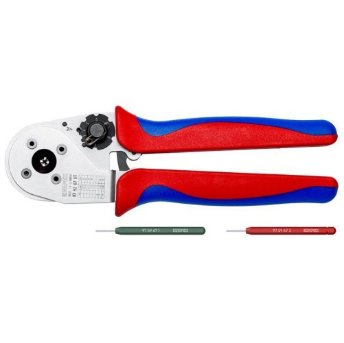 Knipex Szczypce Do Zagniatania 4Punktowego Do Złączy Dt KN 97 52 67 4003773088820