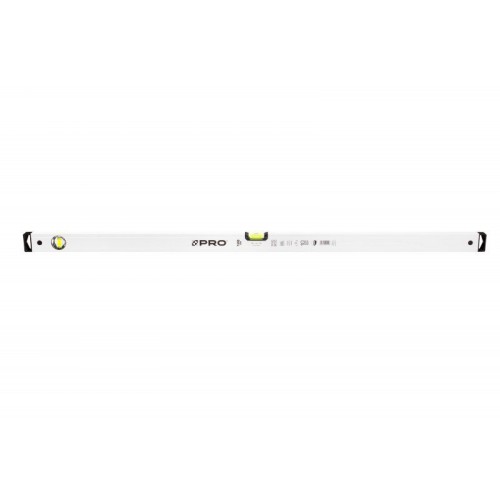 Pro Poziomica Biała Wskaźnik Poziomu I Pionu Spadek 2% 120 Cm 100-AB-120 5906245911123
