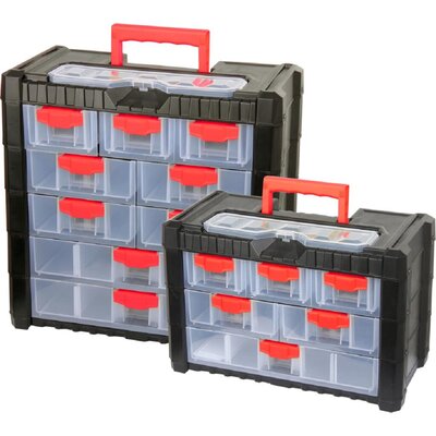 Proline Organizer z rączka 13 przegród 260X200X400mm 35741 PX35741