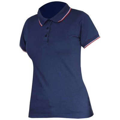 LAHTI PRO Koszulka polo damska 190g/m2, granatowa, 