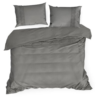 Eurofirany Euro Firany Pościel Bawełniana 200 x 220 Lana1 Stal 1217216