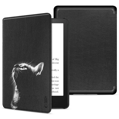 Etui na Kindle 11/12 TECH-PROTECT SmartCase Czarny kot