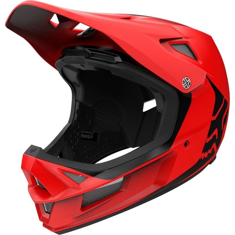 KASK ROWEROWY FOX RAMPAGE COMP INFINITE BRIGHT RED