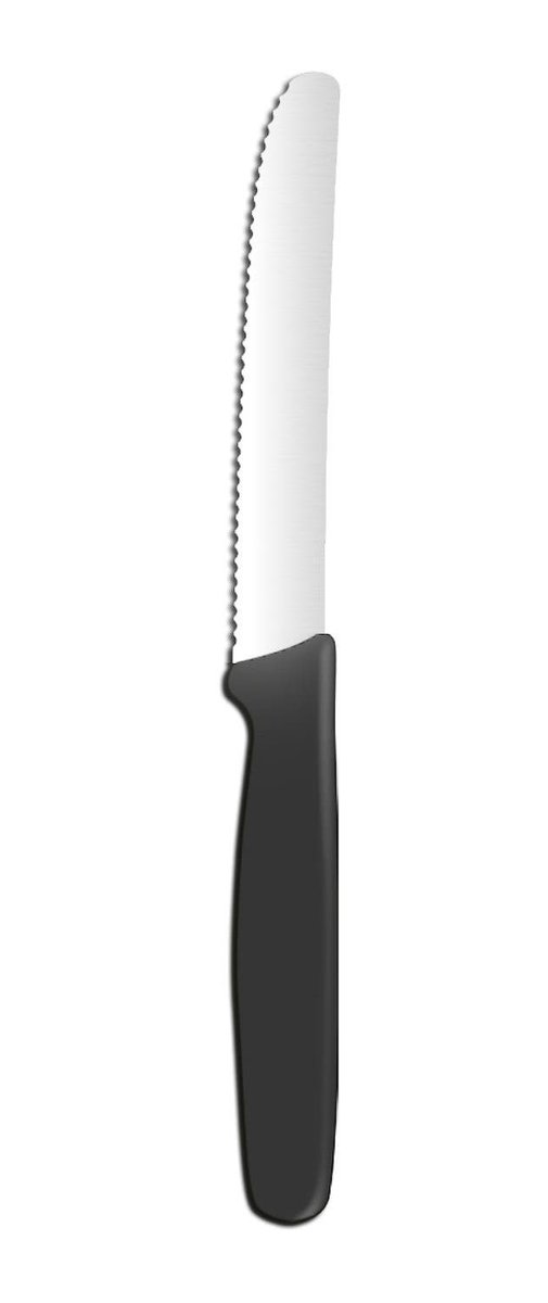 Nóż uniwersalny HENDI czarny (L)211mm