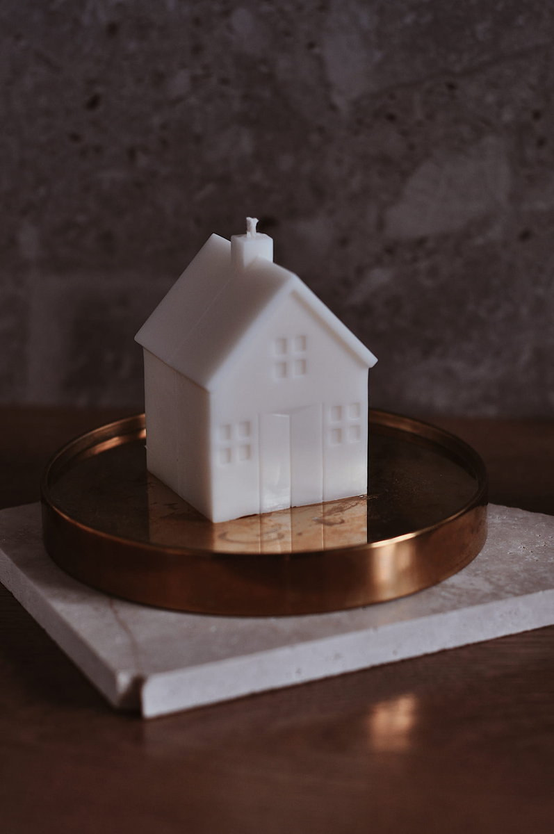 Świeczka sojowa Domek mały 180 ml