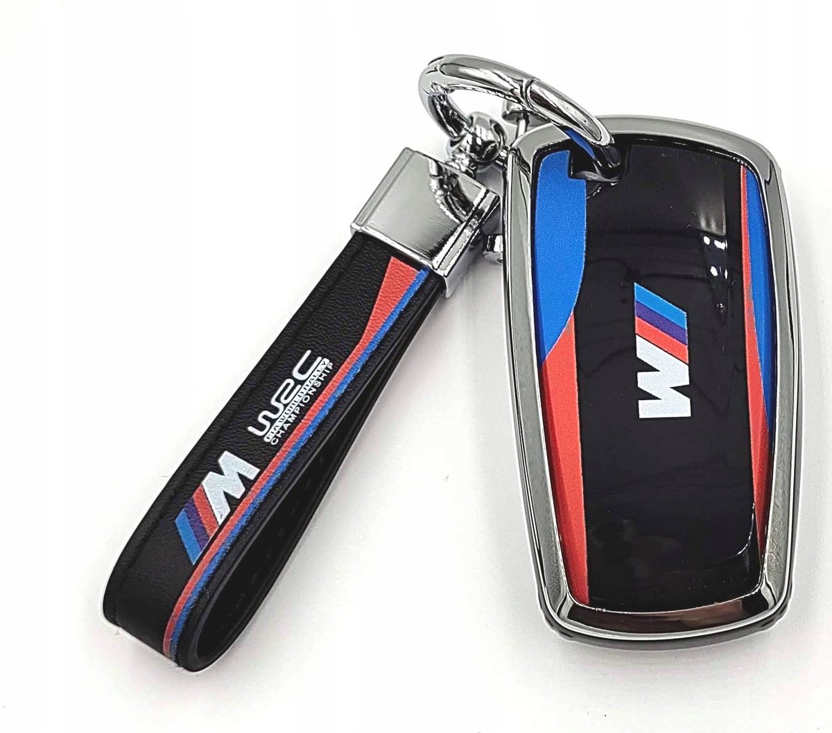 BMW etui M-Power MOCNE etui na kluczyk pilot + BRELOK M-PERFORMANCE