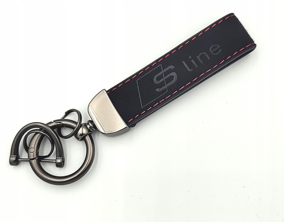 Audi S-line BRELOK samochodowy BRELOCZEK do kluczy AUDI smyczka S-line