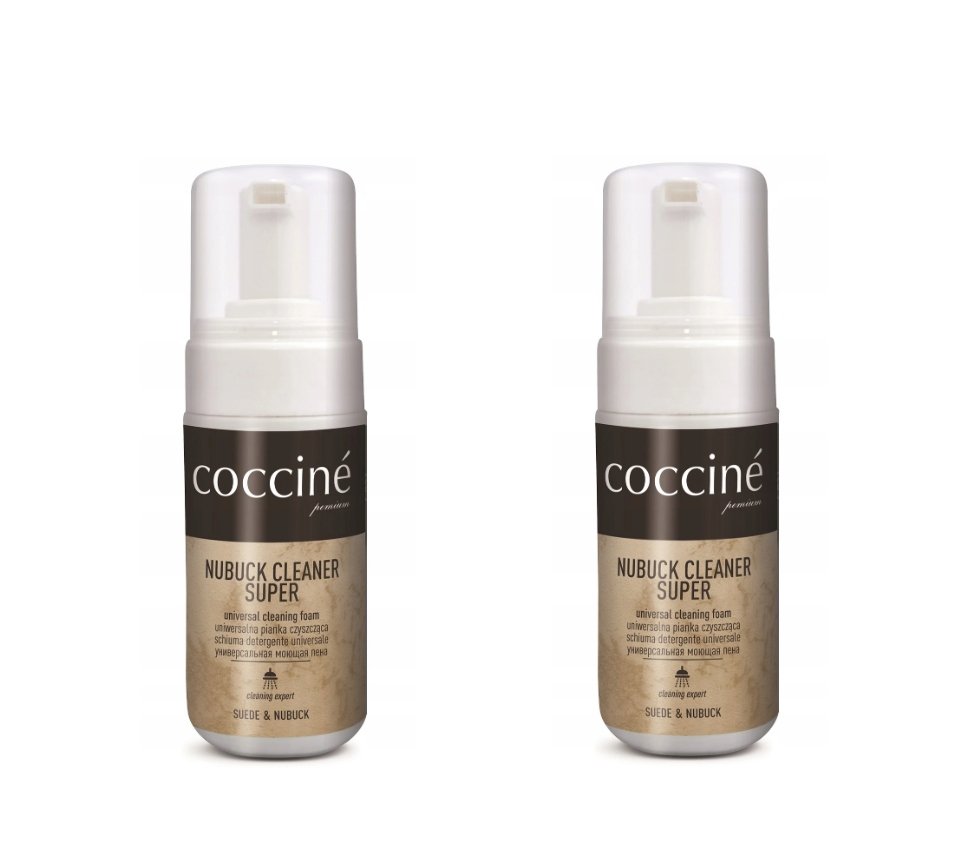 2X PIANKA CZYSZCZENIE ZAMSZU NUBUKU CLEANER 100ml