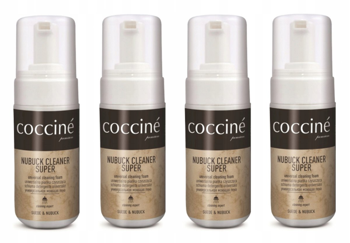 4x PIANKA DO CZYSZCZENIA NUBUKU ZAMSZU OBUWIA BUTY