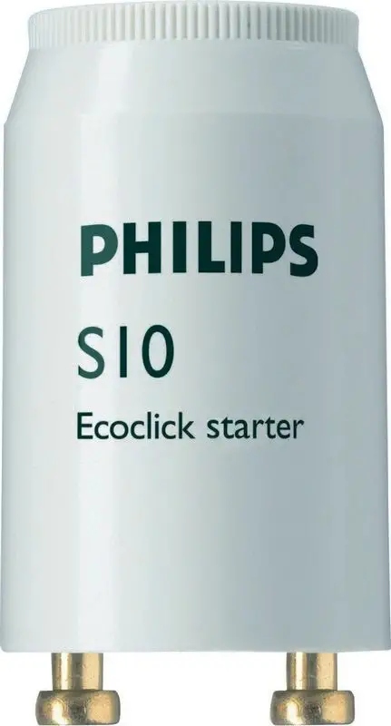 Zapłonnik starter do świetlówek S10 4-65W Sin 220-240V Wh Ecoclick Philips