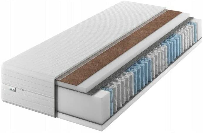 Materac 120x200 dwustronny H3 i H4 Kokos materac sprężynowy