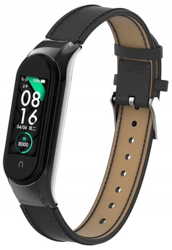 Opaska Skórzana Pasek do Xiaomi MI Band 3/4