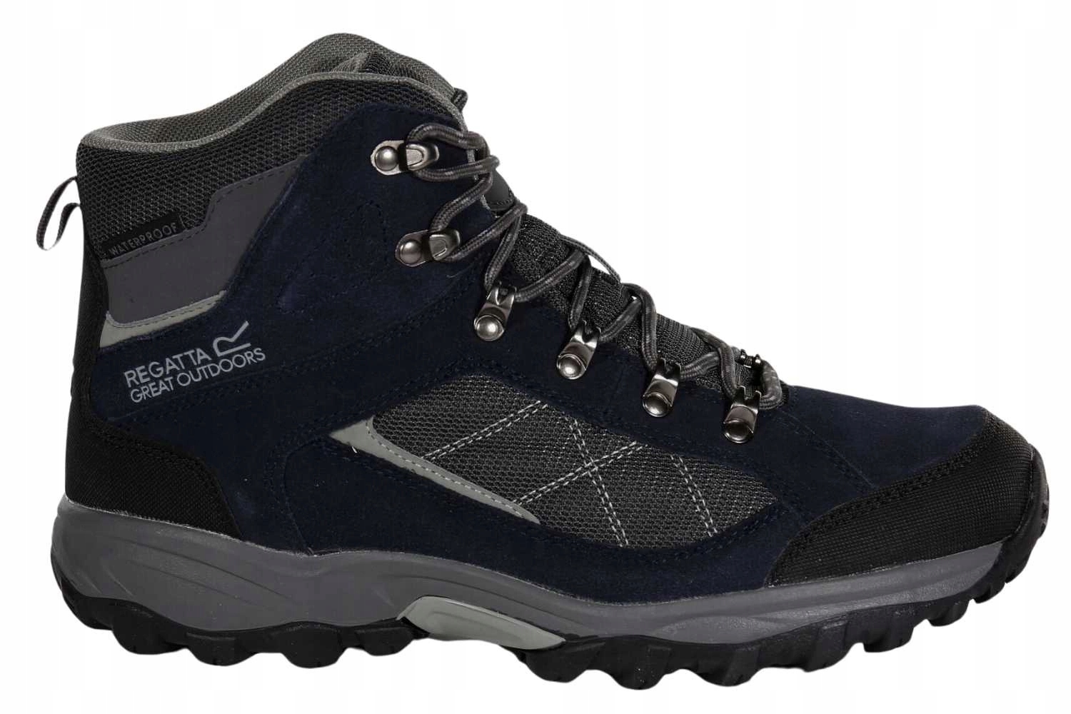 Buty męskie trekkingowe Regatta Clydebank wodoodporne granatowe r. 46