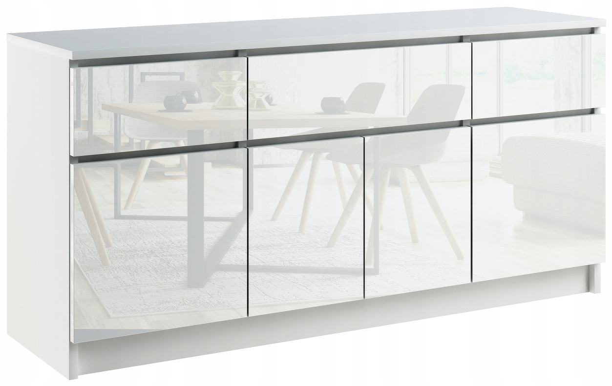 Komoda 140cm Połysk Producent Astra 140-43N