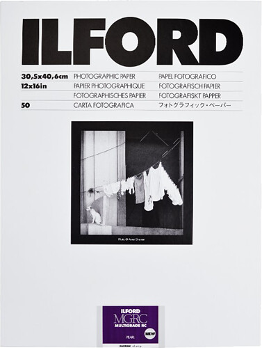 Papier B&W ILFORD Multigrade RC Warmtone 44m Pearl 30,5x40,6/50 - Raty