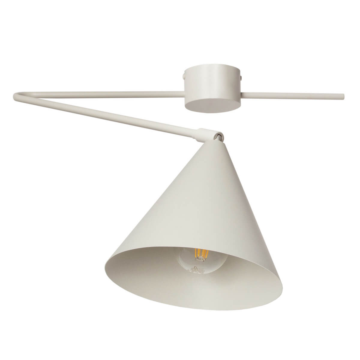 Sufitowa lampa z regulacją Galaxy 40940 Sigma do kuchni szara