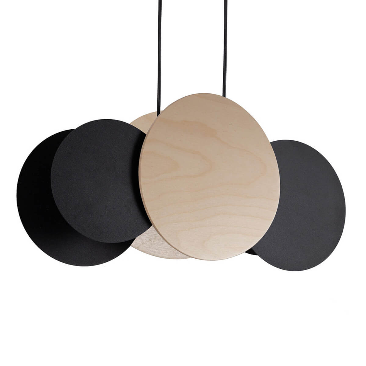 Lampa zawieszana nad wyspę Tola 40896 Sigma zwis beżowa czarna