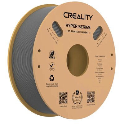Filament CREALITY Hyper PLA, Średnica 1.75 mm Szary