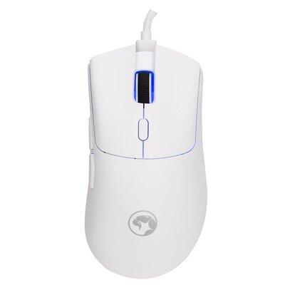 Marvo Niro 40 White, biała, optyczna, 12000DPI