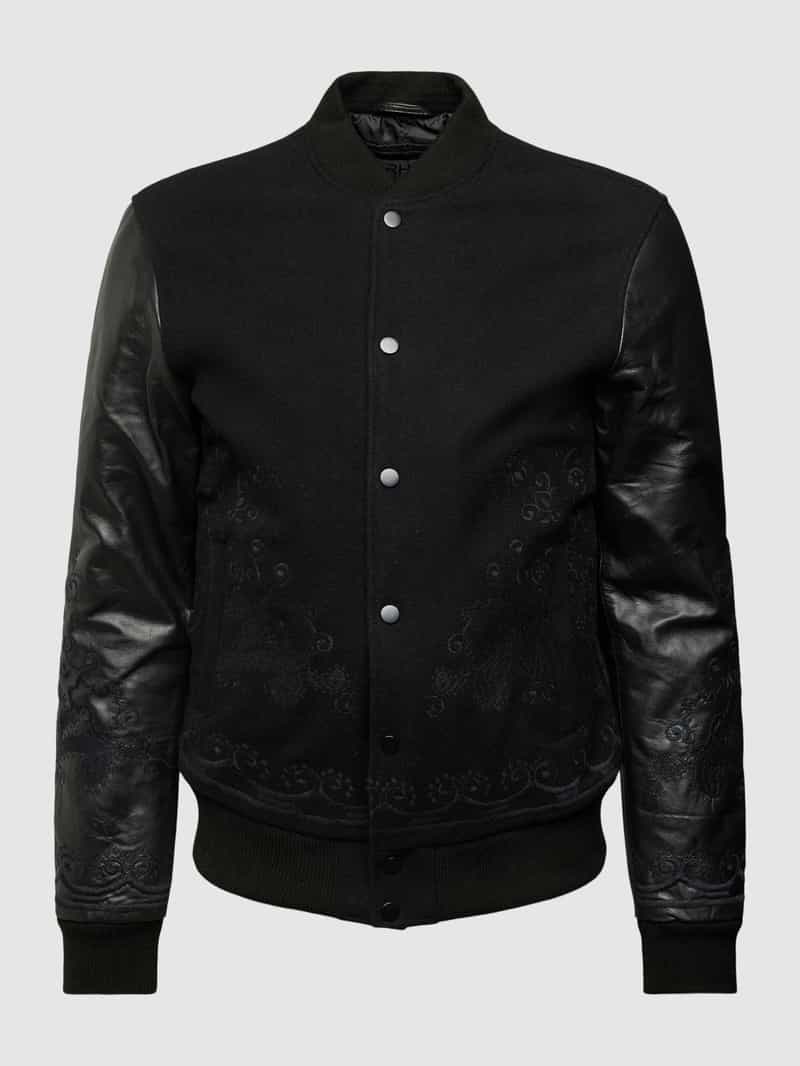 Bomberka z kwiatowymi haftami model ‘LEA’