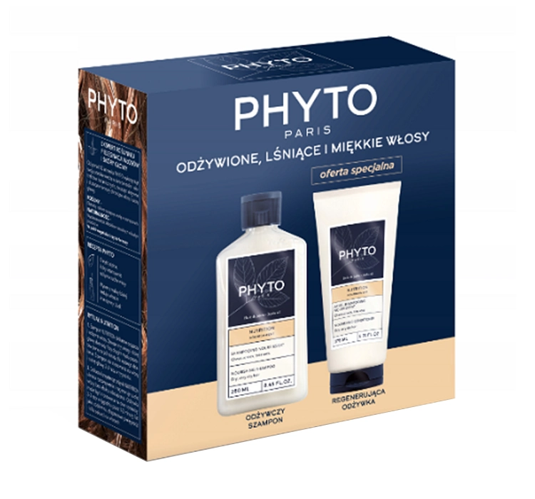 Phyto Nutrition zestaw kosmetyków do pielęgnacji włosów odżywczy szampon + regenerująca odżywka
