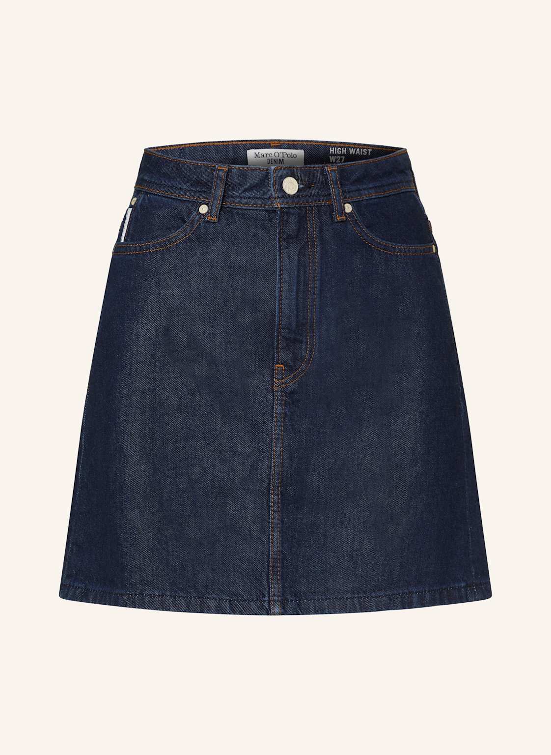 Marc O'polo Denim Spódnica Jeansowa blau