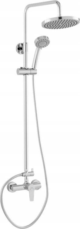 NP84-BTR7U / FERRO / RITTO / DESZCZOWNIA Z NATRYSKIEM I BATERIĄ BTR7U, CHROM /