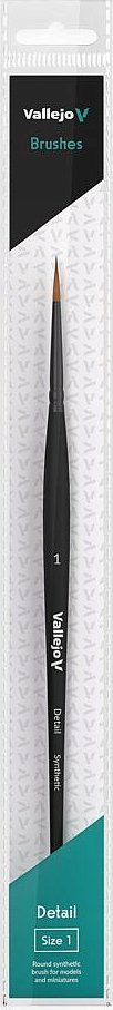 Vallejo Vallejo: B02001 - Detail - Round Brush - Synthetic 1