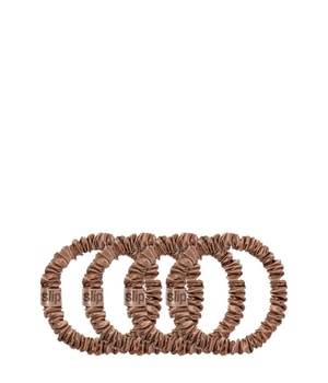 Slip Pure Silk Back To Basics Skinny Scrunchies Light Brown Gumka do włosów 4 szt.