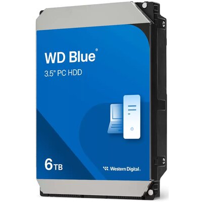 WD BLUE 6TB 5400obr. 256MB