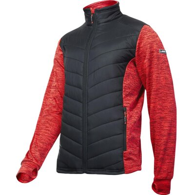 LAHTI PRO BLUZA OCIEPLANA CZERWONO-CZARNA, 2XL, LAHTI L4013205
