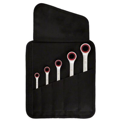 Klucz płasko-oczkowy BOSCH 1600A02Z3D (5 elementów)