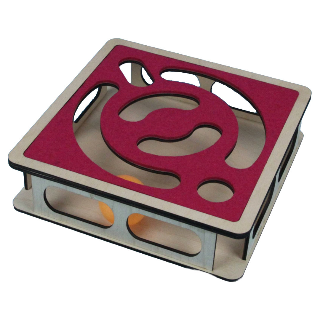 Labirynt - zabawka dla kota