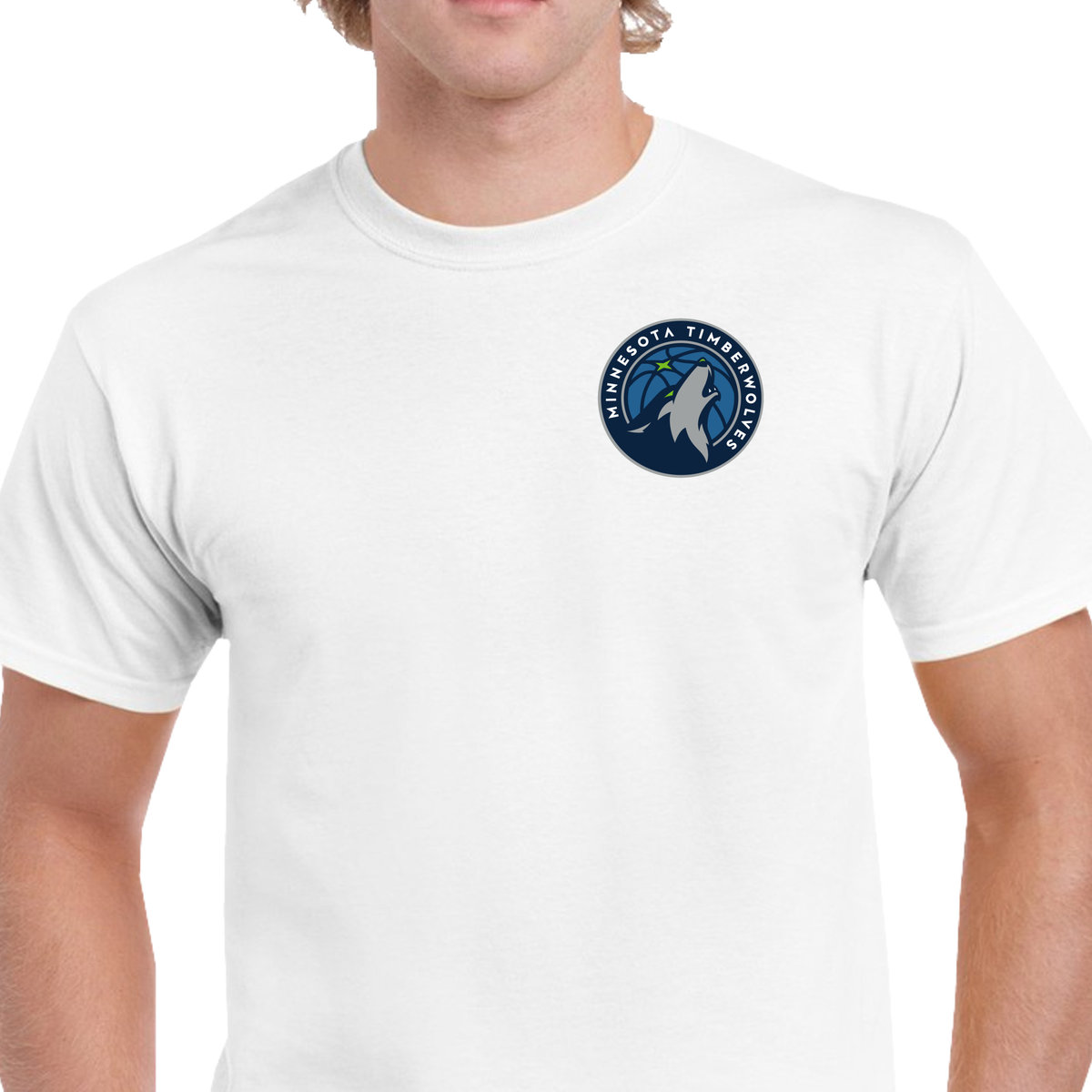 P00480 KOSZULKA MĘSKA MINESSOTA TIMBERWOLVES DLA FANA PREZENT JAKOŚĆ XXL