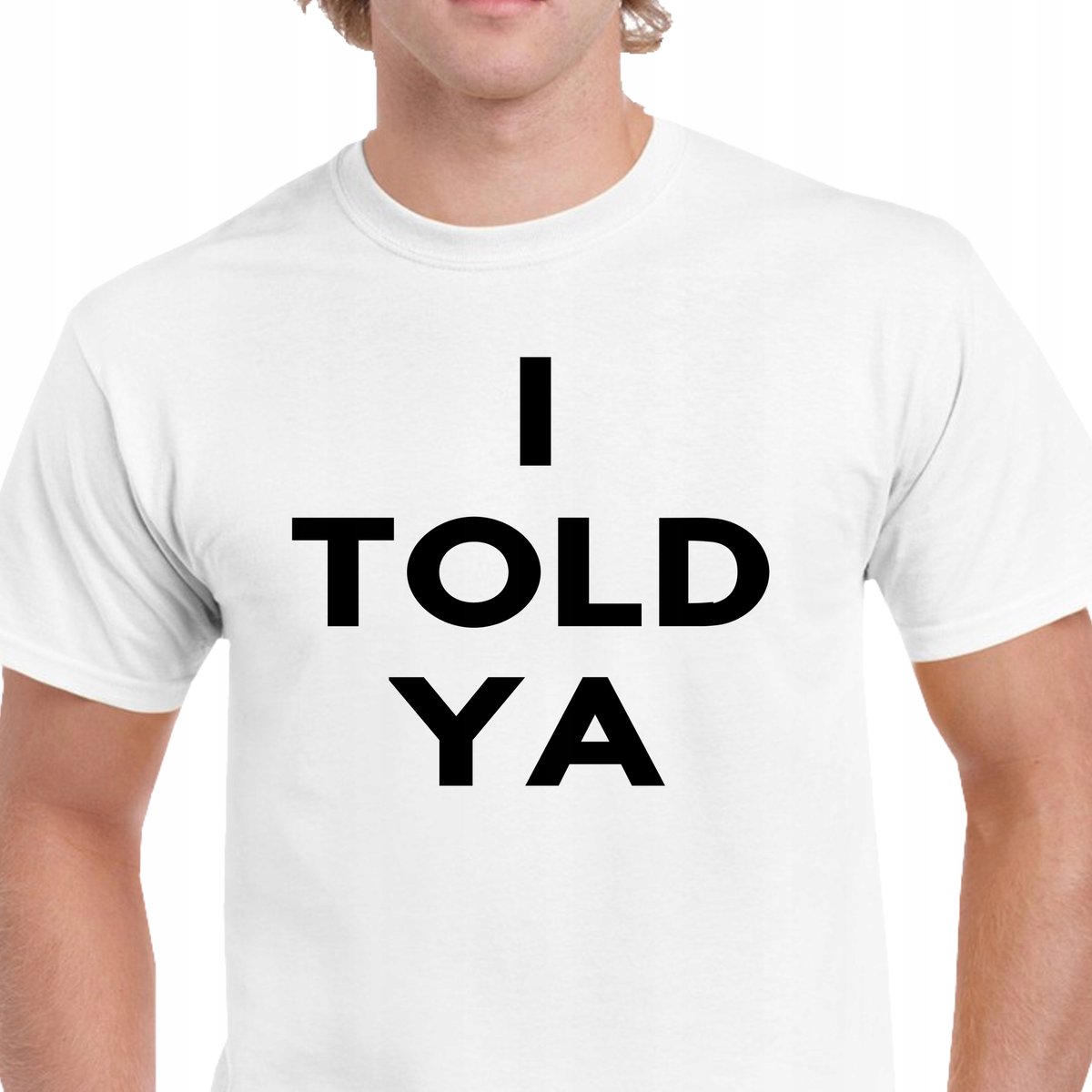 P177 KOSZULKA MĘSKA BAWEŁNA I TOLD YA T-SHIRT ZENDAYA CHALLENGERS L