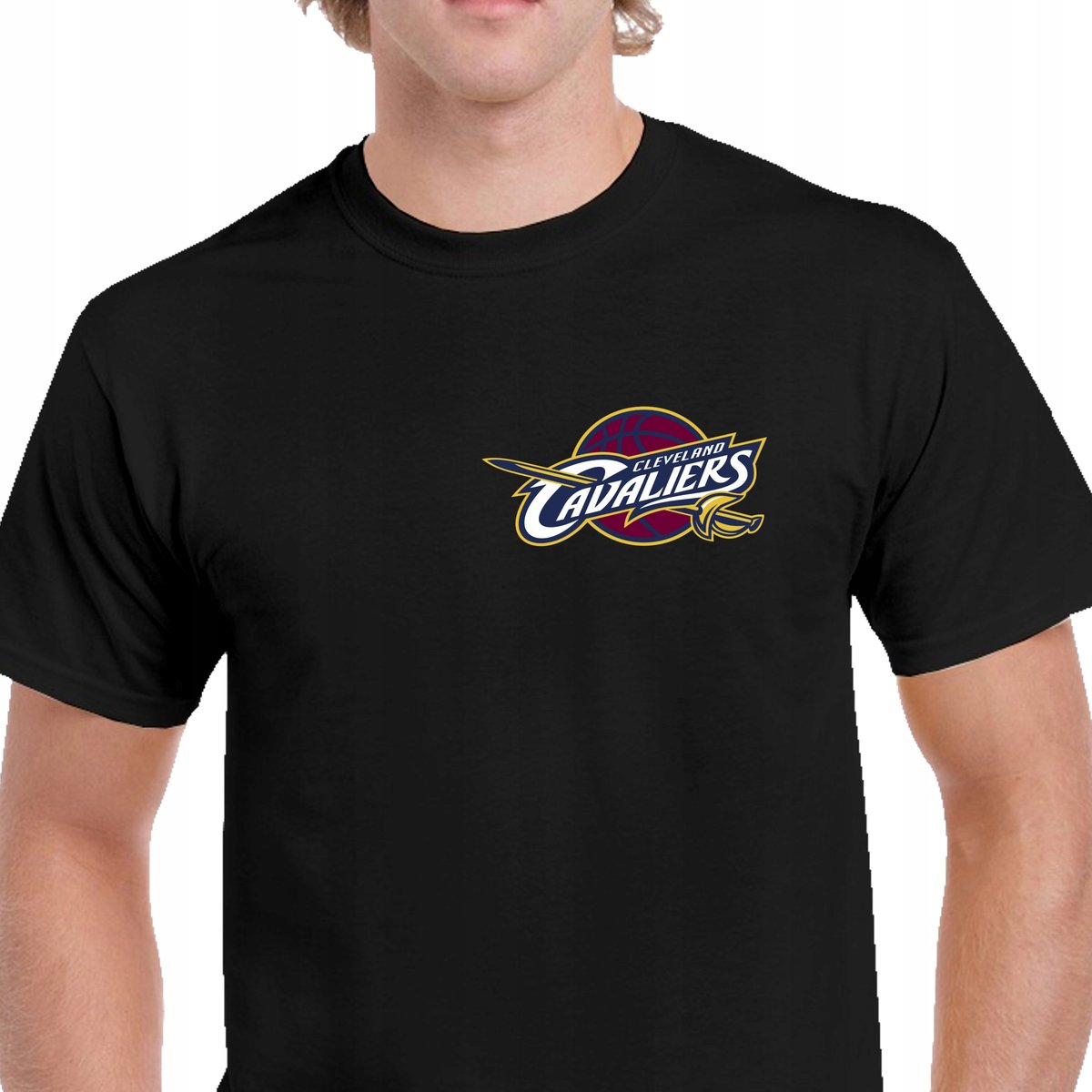 P00468 MĘSKA KOSZULKA DLA FANA NBA KOSZYKÓWKA CLEVELAND CAVALIERS CZARNA XL