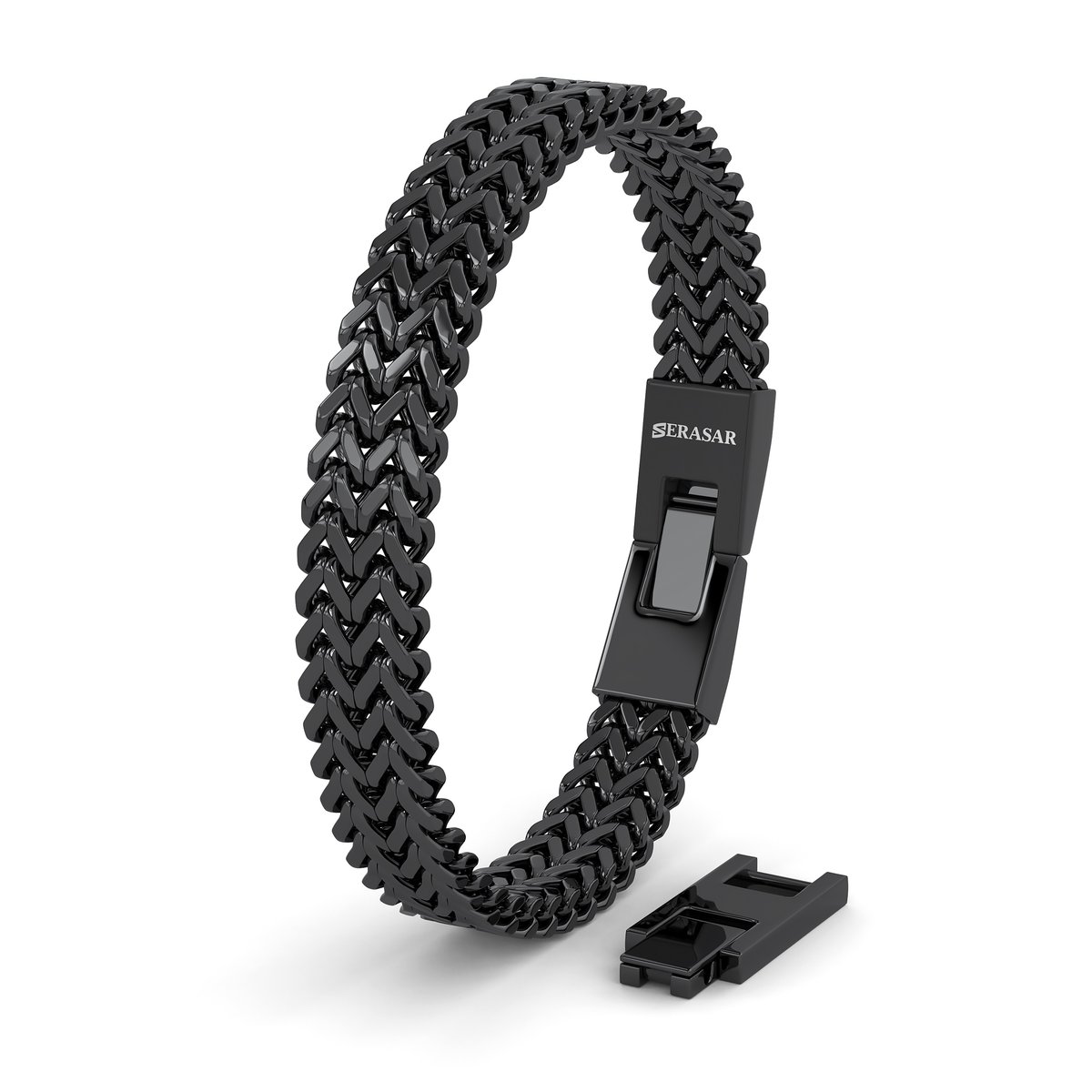 SERASAR | Premium stainless steel bracelet for men [] - 23cm