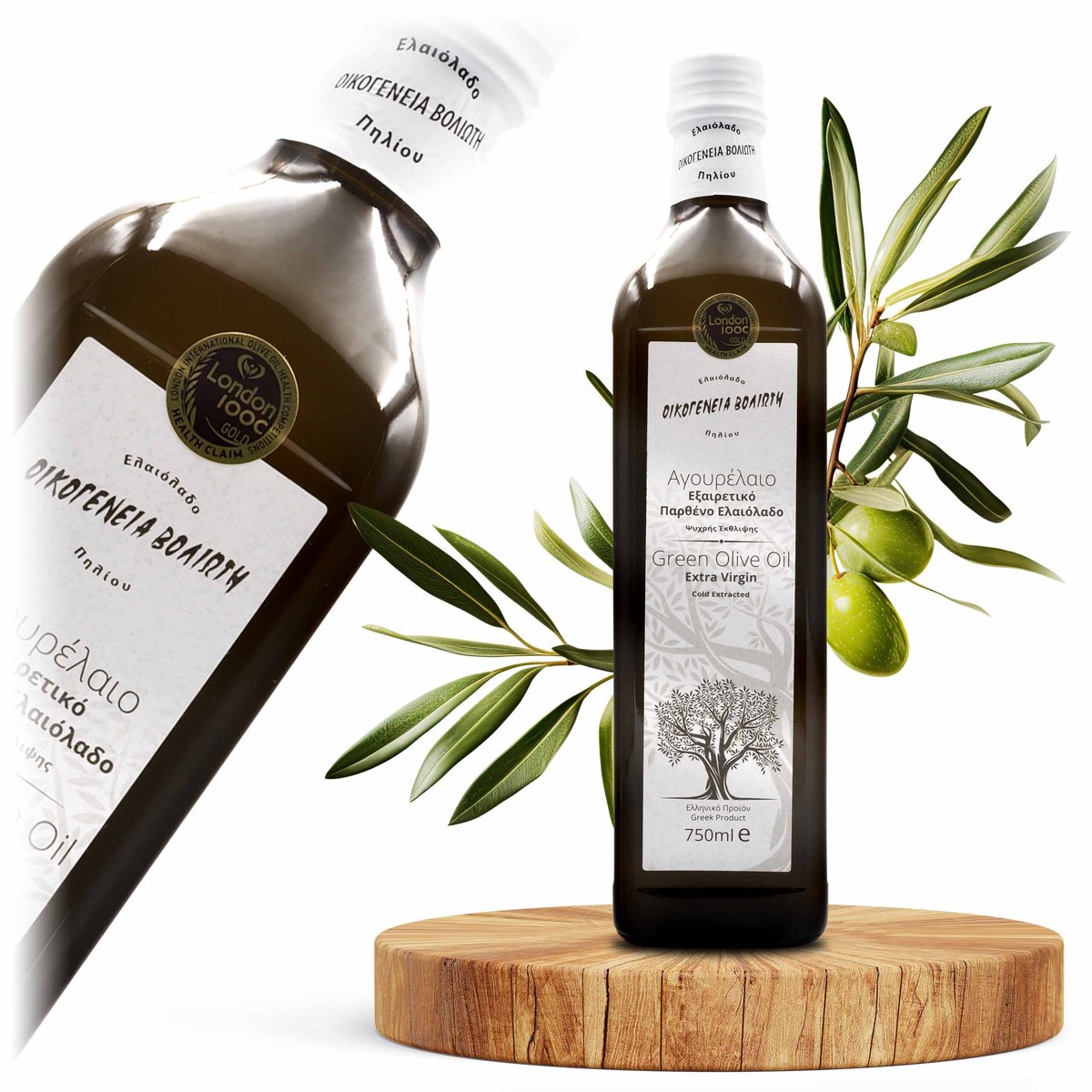 Oliwa z oliwek EV Green 750 ml - Voliotis