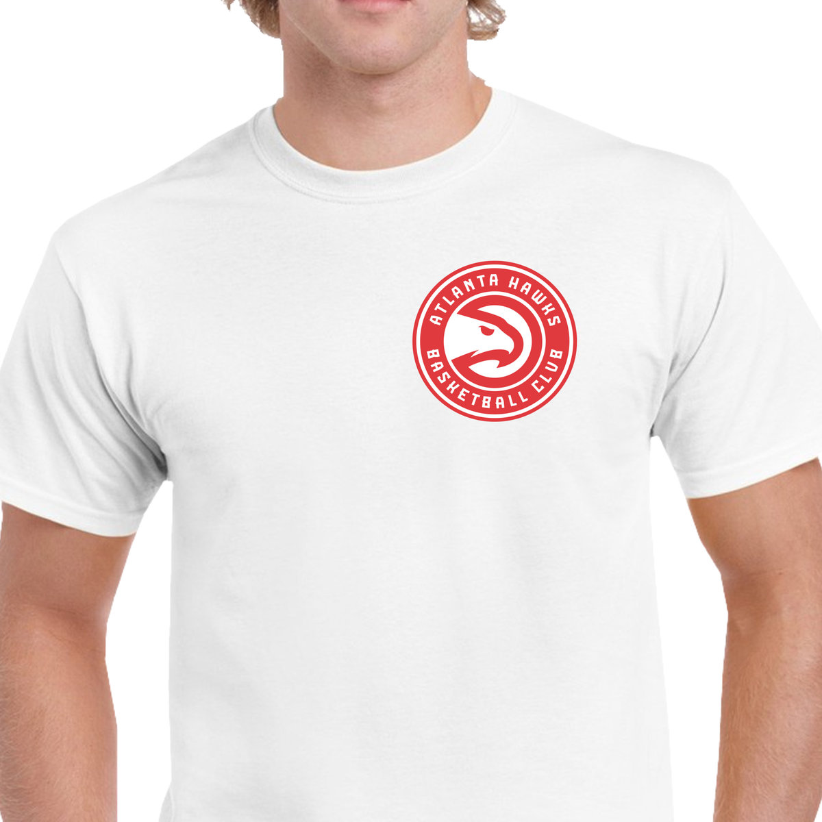 P00462 KOSZULKA MĘSKA ATLANTA HAWKS NBA DLA FANA PREZENT JAKOŚĆ L