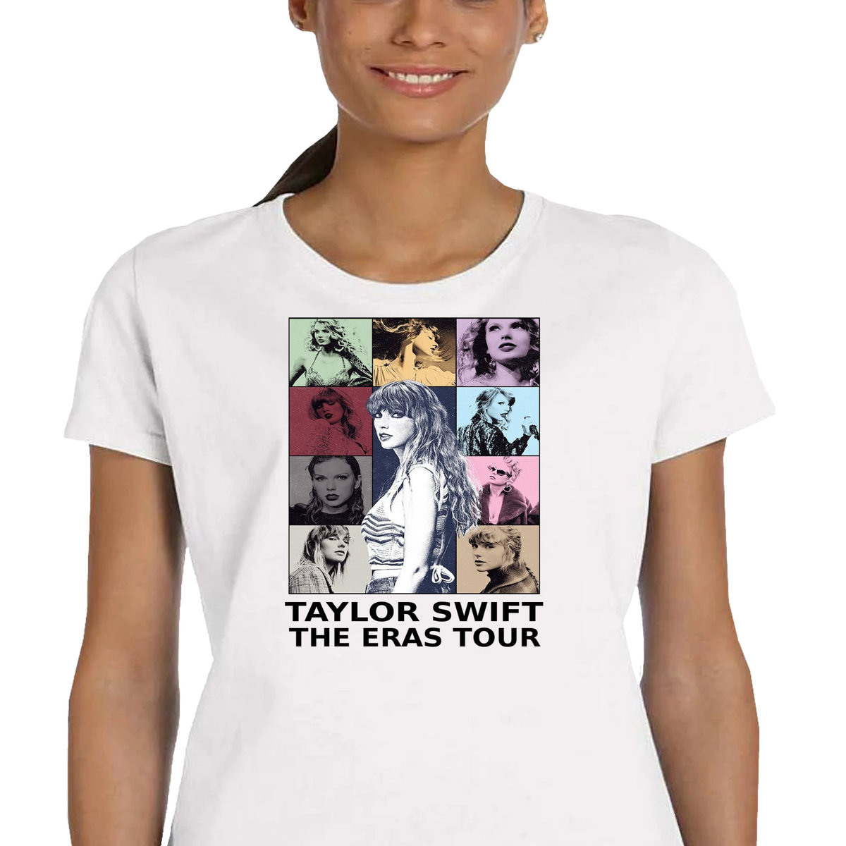 P175 KOSZULKA DAMSK TAYLOR SWIFT ERAS TOUR PREZENT MUZYCZNA KONCERT L