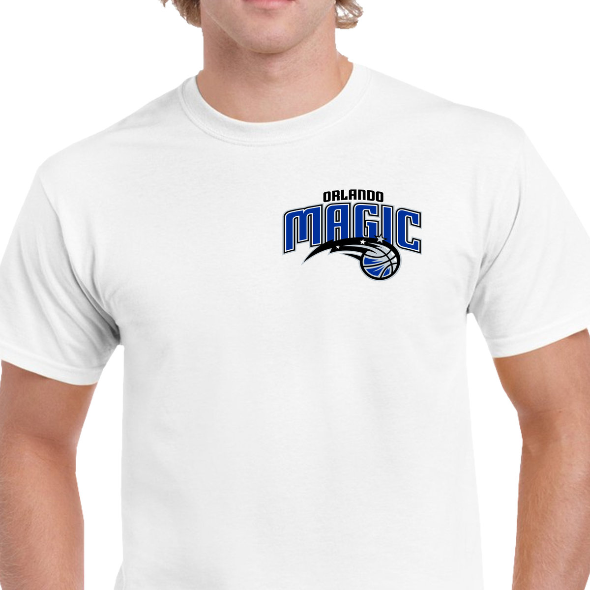 P00484 KOSZULKA MĘSKA ORLANDO MAGIC DLA FANA PREZENT JAKOŚĆ BAWEŁNA M