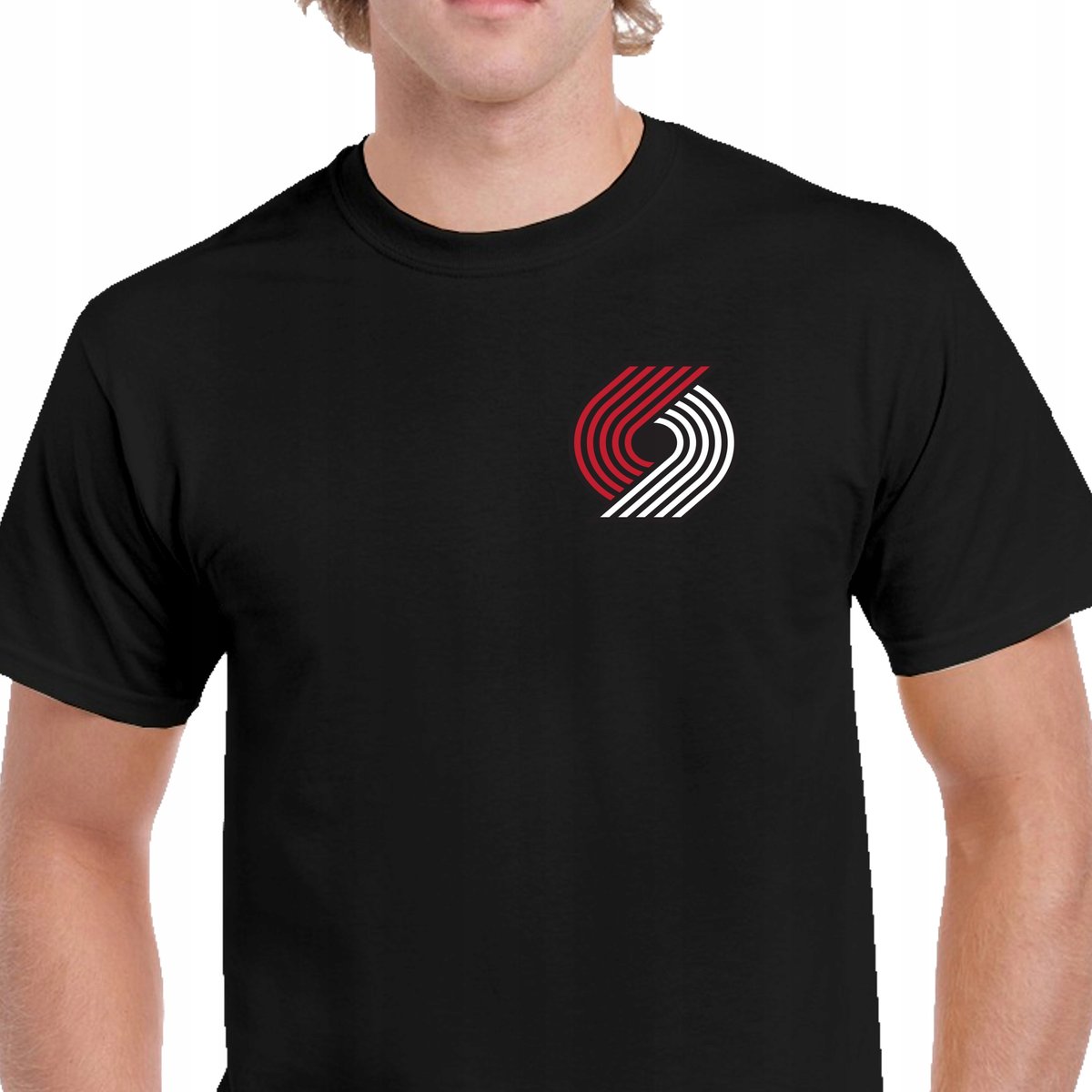 P00487 MĘSKA KOSZULKA PORTLAND TRAIL BLAZERS NBA KOSZYKÓWKA CZARNA XL