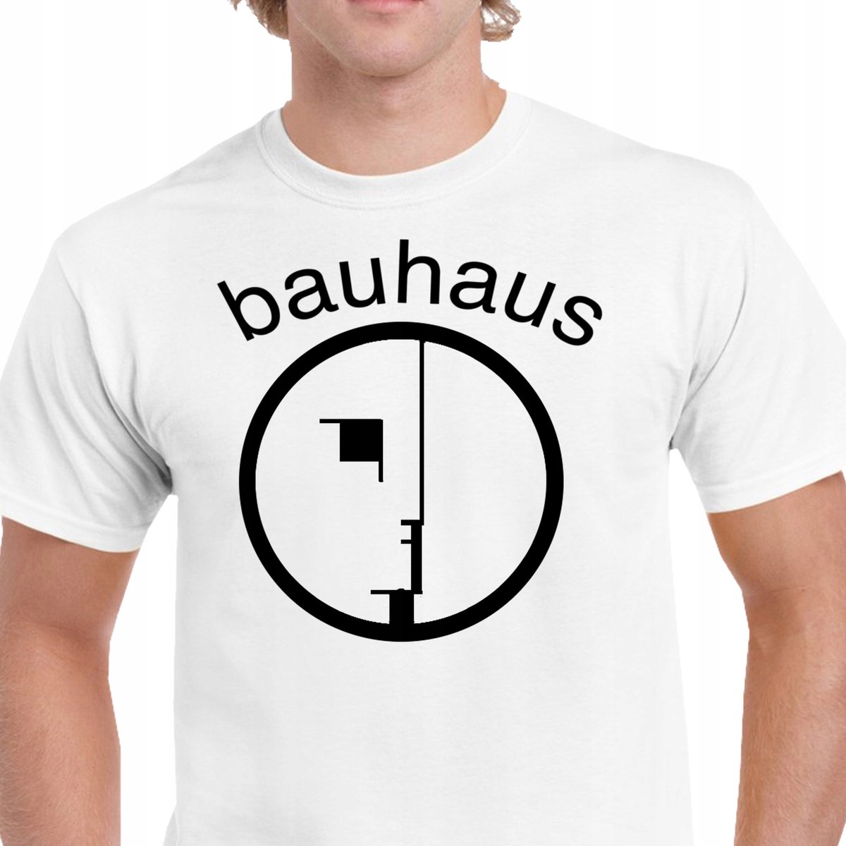 P022 KOSZULKA BAUHAUS ROCK PUNK GOTHIC MUZYCZNA PREZENT BAWEŁNA XL JAKOŚĆ