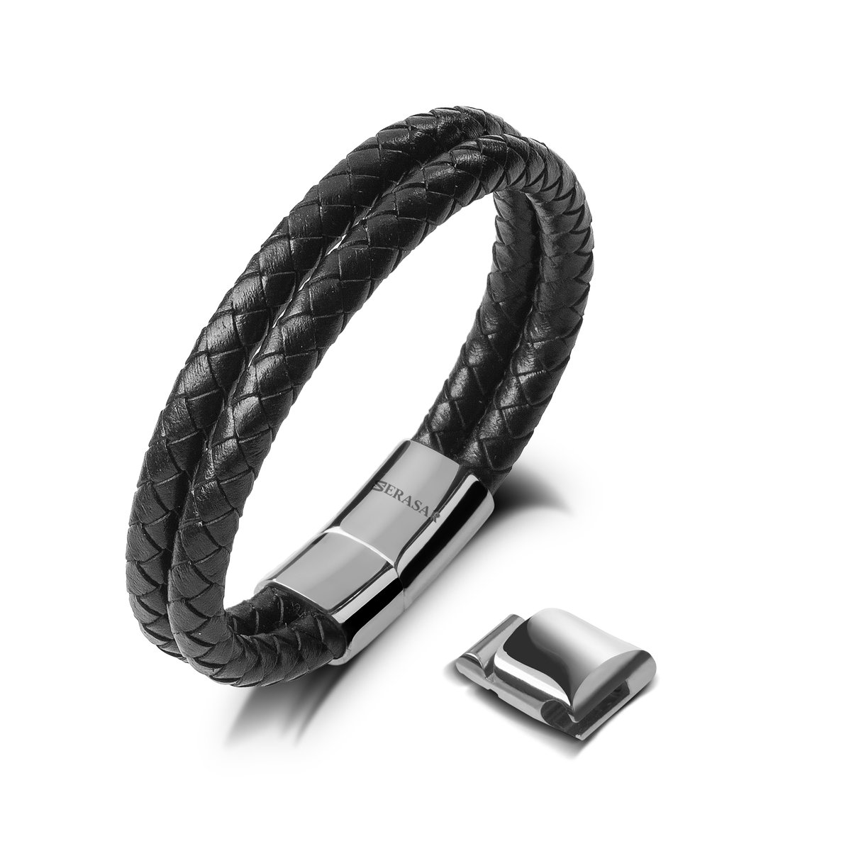 SERASAR | Premium genuine leather bracelet [] - 17cm