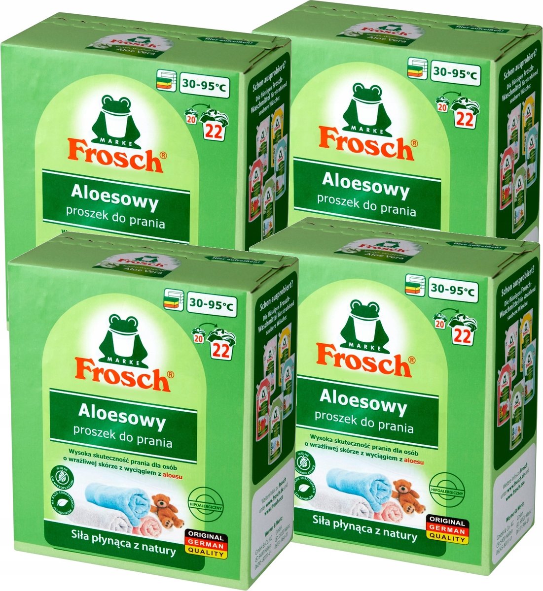 FROSCH Sensitive Proszek do Prania Ekologiczny 88p