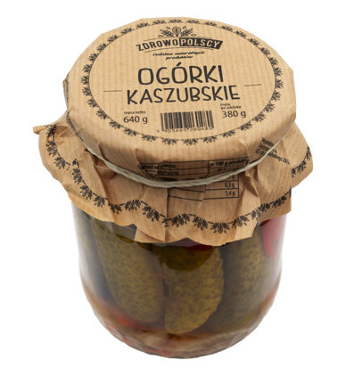 Zdrowopolscy Ogórki Kaszubskie 640g